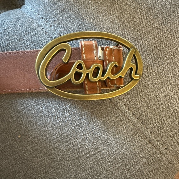 Rare Coach leather belt main image 4